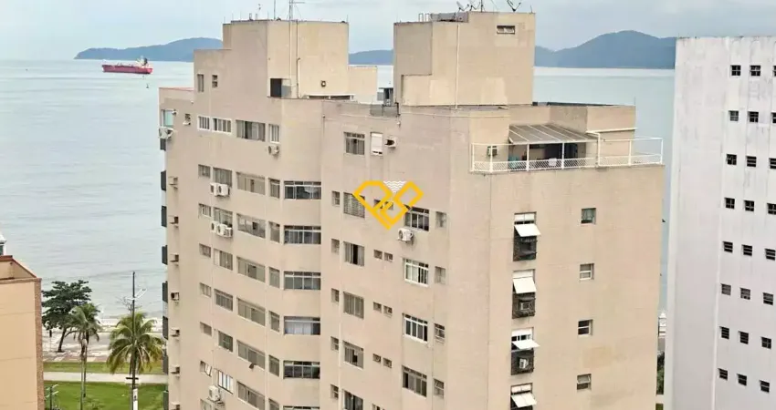 Brisas,3 quartos sendo 1 suite ,3 wcs,2 vagas,varanda gourmet,lazer,vista ao mar - ponta da praia - santos