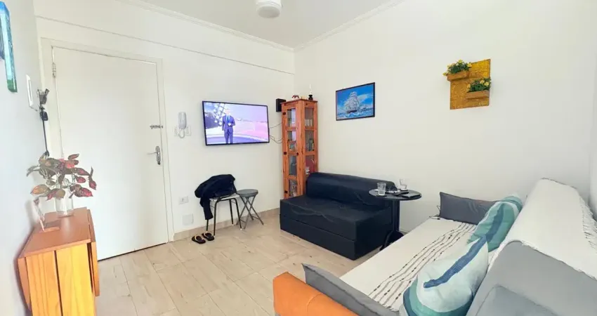 Apartamento com 1 quarto à venda na Rua Sampaio Moreira, Embaré, Santos
