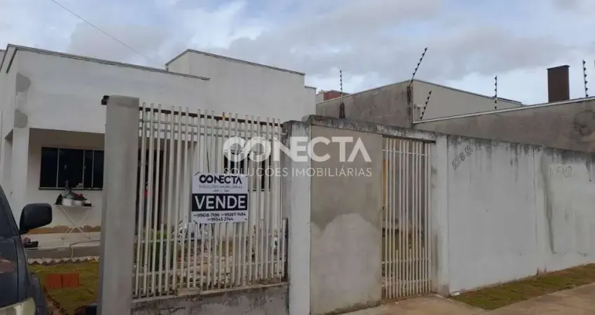 Casa á venda no bairro flor do cerrado,dois quartos e sendo uma suíte.