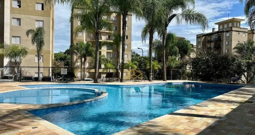 Apartamento com 3 dormitórios à venda, 67 m² - parque fazendinha - campinas/sp