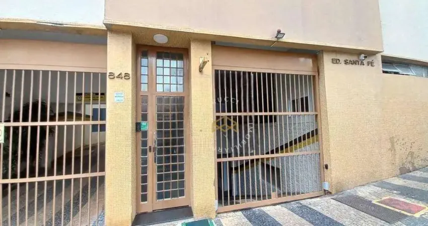 Apartamento com 1 dormitório à venda, 60 m² - centro - campinas/sp