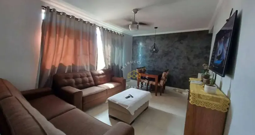 Apartamento com 3 dormitórios à venda, 77 m² - vila mimosa - campinas/sp