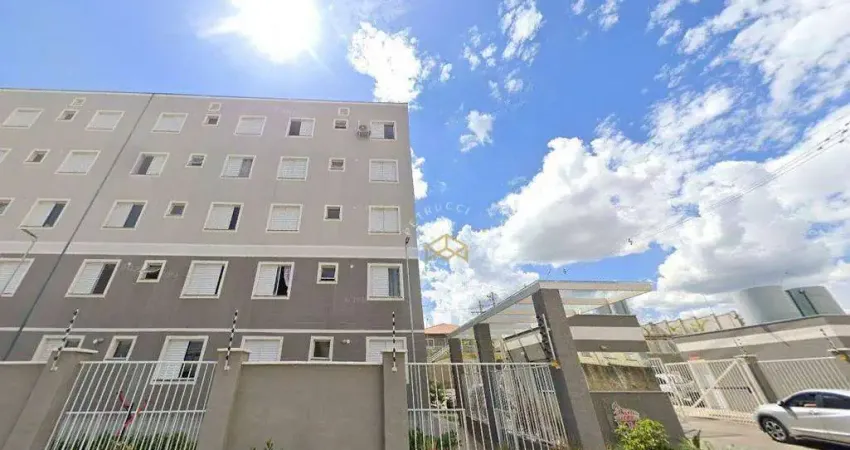 Apartamento com 2 dormitórios à venda, 44 m² - jardim capivari - campinas/sp