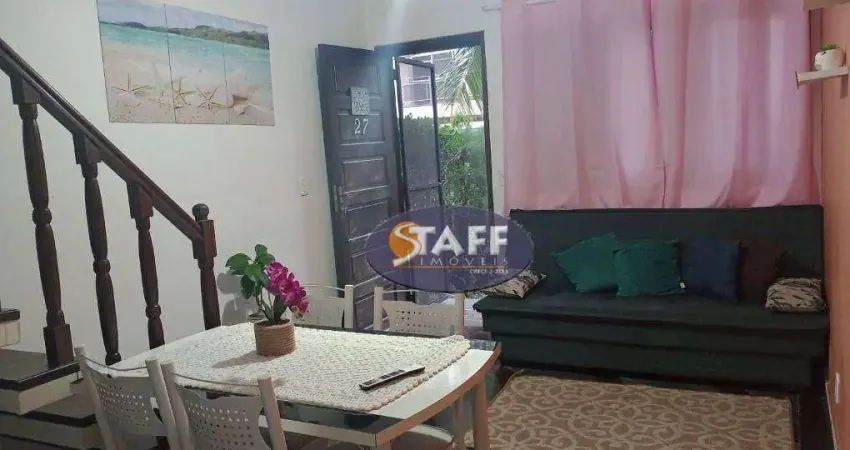 Casa com 1 dormitório à venda, 50 m² por r$ 385.000,00 - vila nova - cabo frio/rj