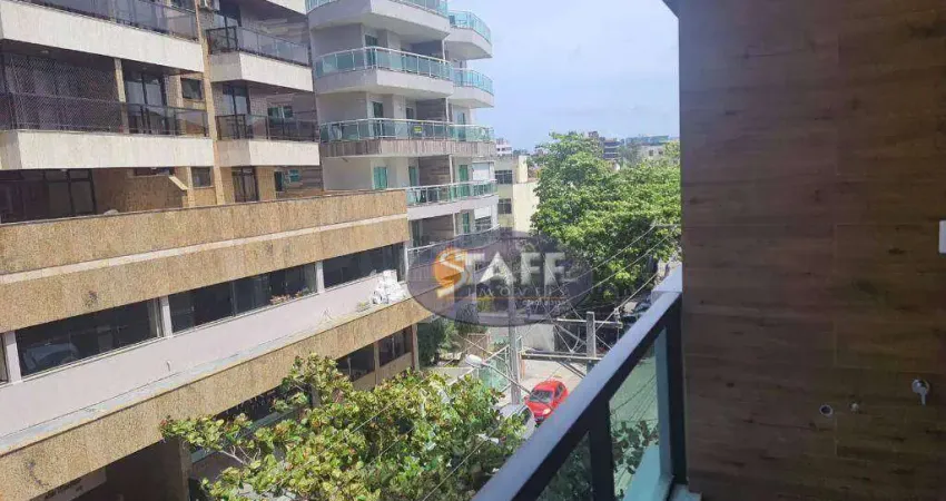 Apartamento com 2 dormitórios à venda, 84 m² por r$ 735.000,00 - centro - cabo frio/rj