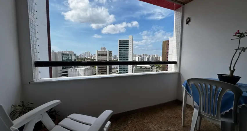Apartamento a venda na pituba rua altino serbetto oportunidade 98m2, 2 vagas soltas, 3/4 com 1 suíte