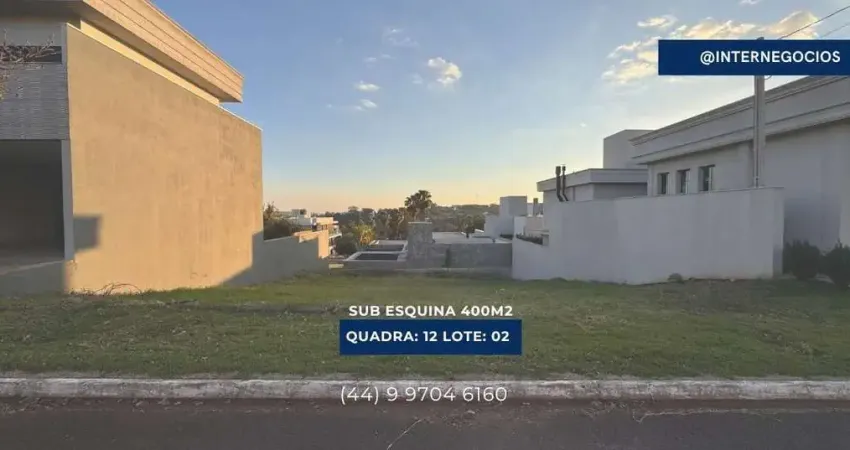 Terreno no condomínio ecogarden em maringá  já imaginou morar aqui?