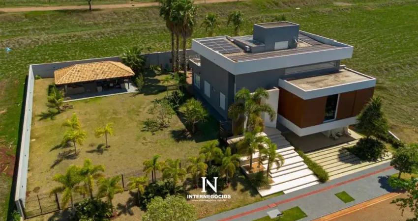 Sobrado mobiliado no jardins de monet 4 suítes e vista incrível