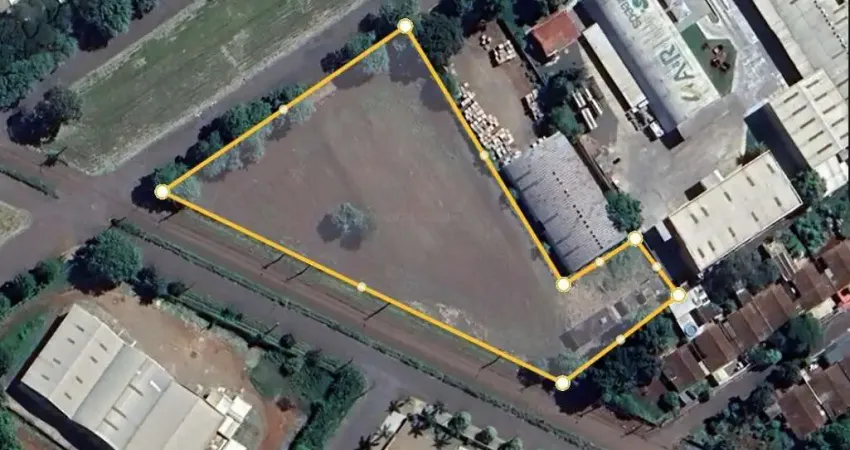 Terreno à venda no distrito industrial 2  maringá/pr | esquina com av. joão batista sanches  6.839 m²