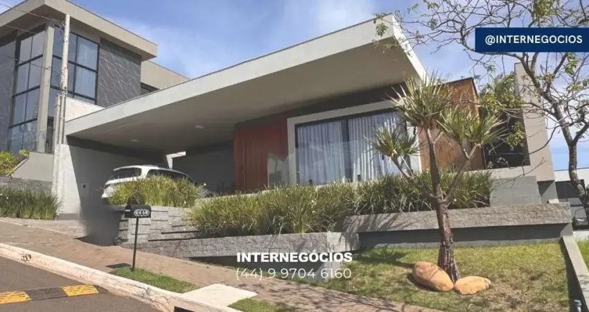 Residência contemporânea de luxo mobiliada condomínio ecogarden residence | 3 suítes, piscina e integração total dos ambientes