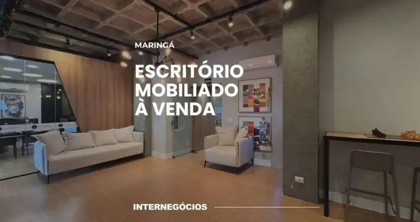 Escritório mobiliado à venda no edifício new tower plaza - oportunidade !