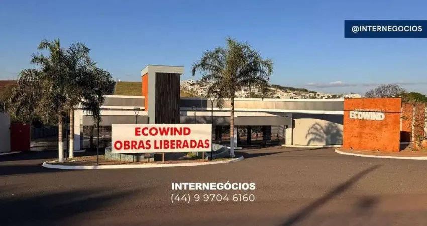 Terreno à venda condomínio residencial ecowind - liberado para construção