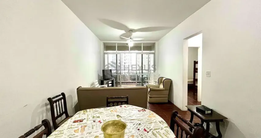 Apartamento com varanda e vista mar na quadra mar da praia das pitangueiras, guaruja - hexus