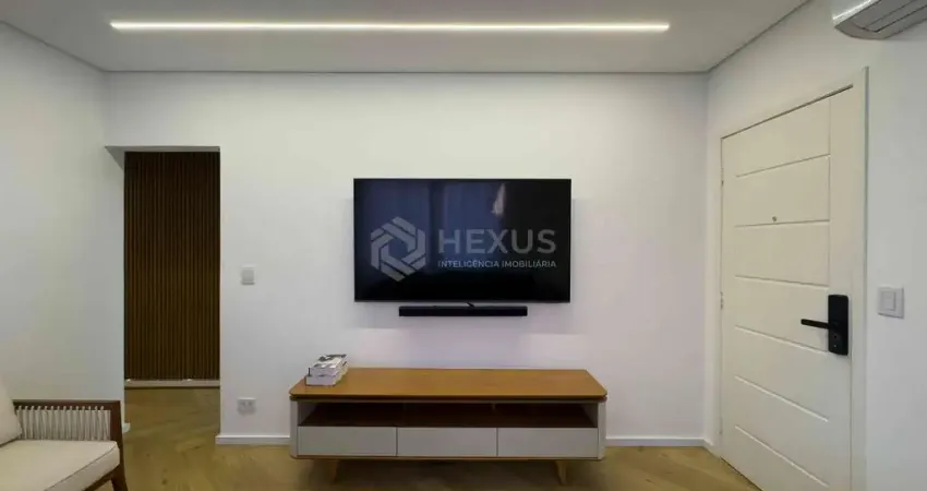 Apartamento reformado e mobiliado com lazer na quadra mar da praia das asturias, guaruja