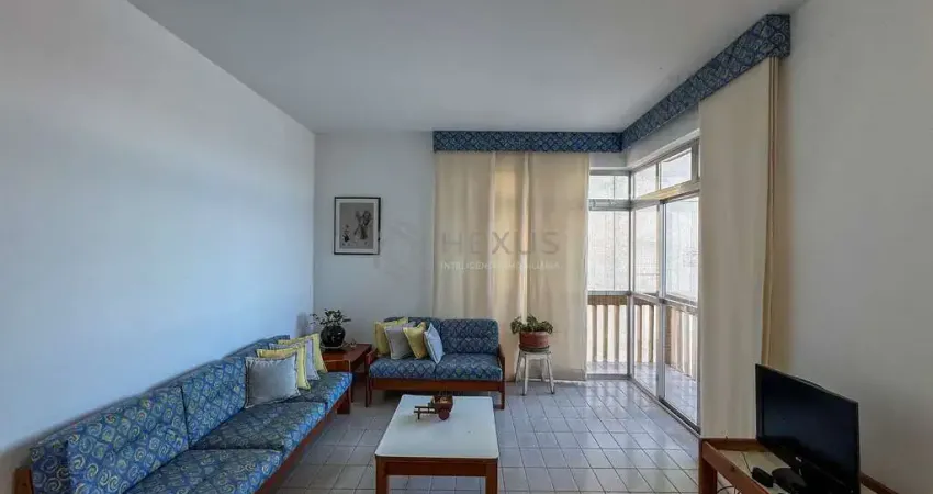 Apartamento frente mar com varanda e vista mar na praia das pitangueiras, guaruja