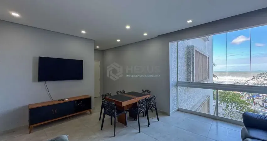 Apartamento com vista para o mar na praia das pitangueiras, guarujá