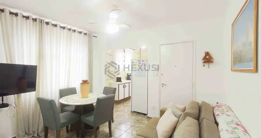 Apartamento reformado, mobiliado, beira mar na praia do tombo, guaruja-sp