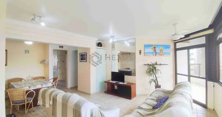 Apartamento com varanda e lazer a uma quadra da praia das asturias, guaruja