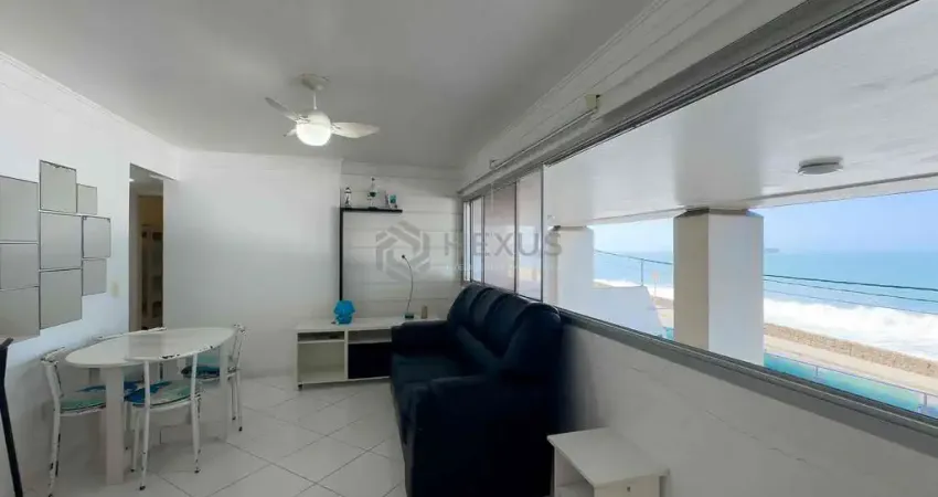 Apartamento frente mar com vista mar na praia das pitangueiras, guaruja