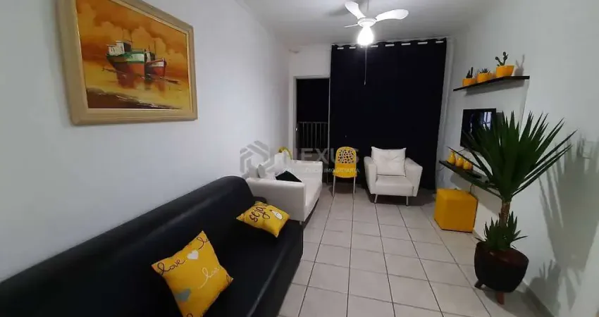 Apartamento com varanda e vista livre na praia das asturias, guaruja