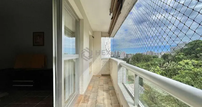 Apartamento beira mar com varanda, lazer e vista mar na praia das pitangueiras, guaruja | hexus