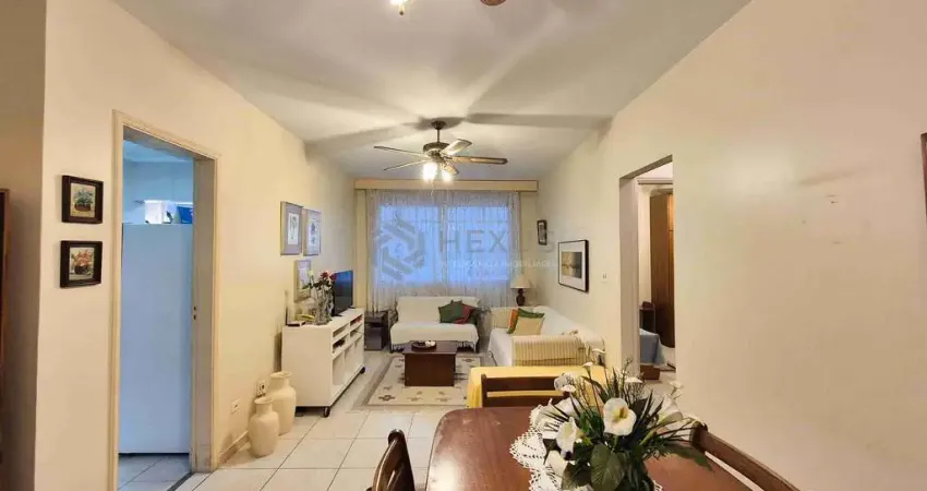 Apartamento na quadra mar da praia das pitangueiras, guaruja