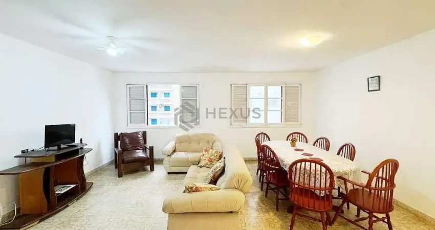 Apartamento mobiliado com vista livre a duas quadras da praia das asturias, guaruja