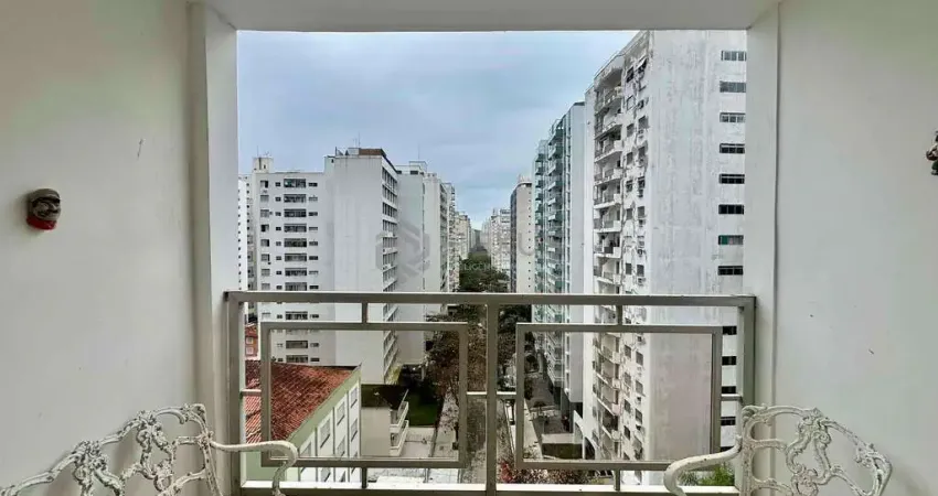 Apartamento na praia das pitangueiras na quadra do mar, 2 quartos, 1 vaga, hexus.