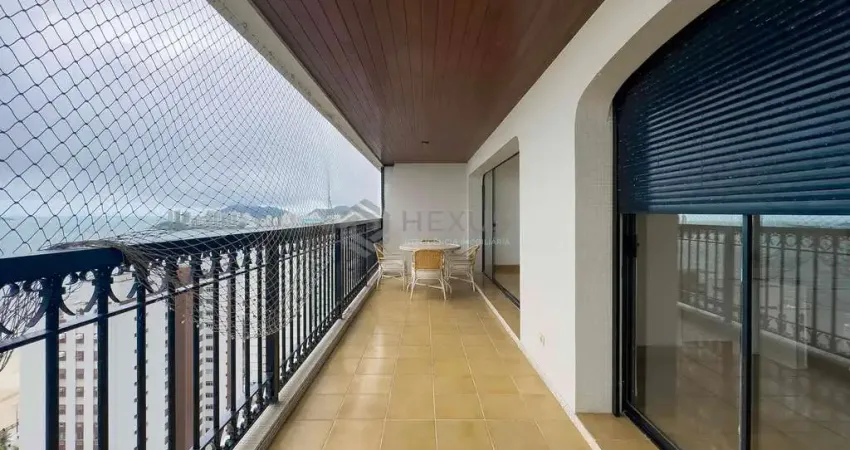 Apartamento com varanda, lazer e vista mar e uma quadra da praia das pitanguerias, guaruja | hexus