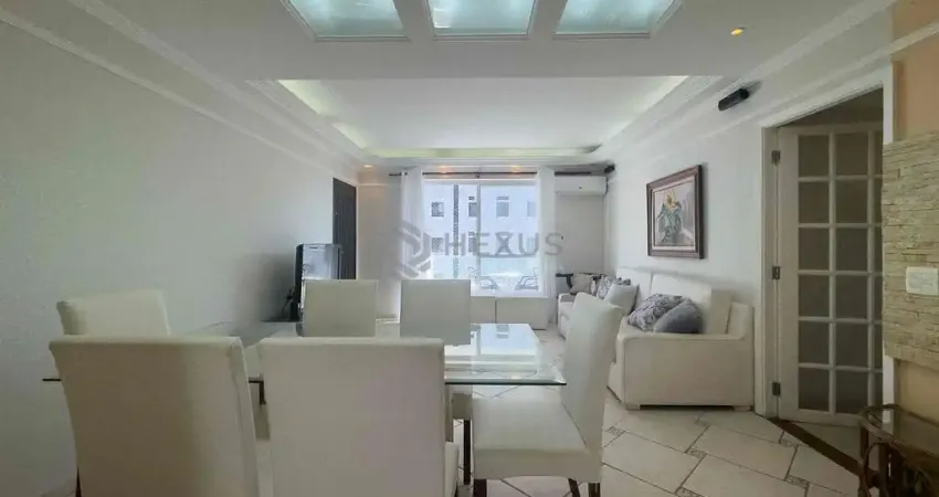 Apartamento com varanda, reformado, a duas quadras da praia das pitangueiras, guaruja - hexus