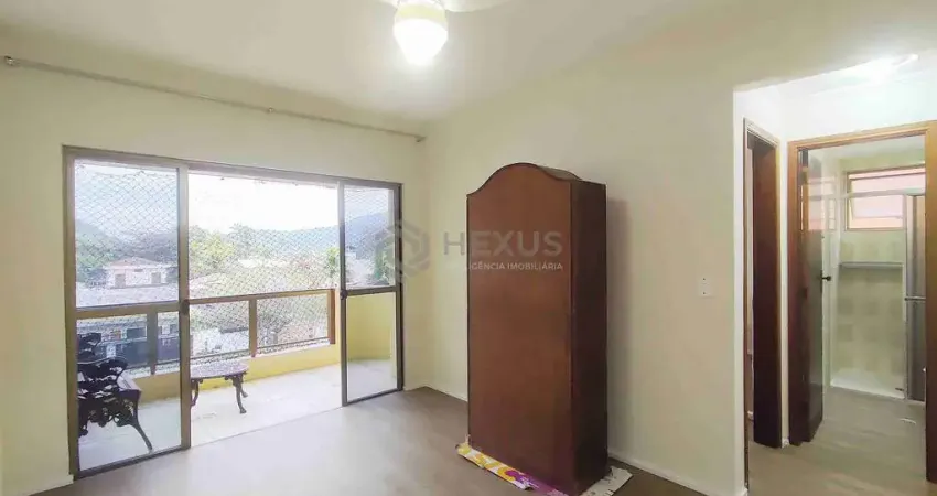 Apartamento com varanda, lazer e vista livre na praia do tombo, guaruja | hexuxs
