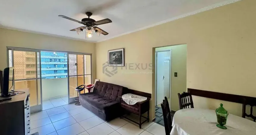 Apartamento na praia das pitangueiras na quadra do mar, 2 quartos ( 1 suíte), 1 vaga, hexus.