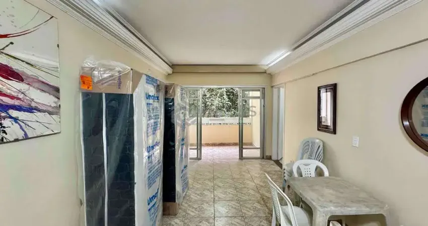 Apartamento na quadra do mar da praia das pitangueiras, 2 quartos ( 1 suíte ), 1 vaga, hexus.