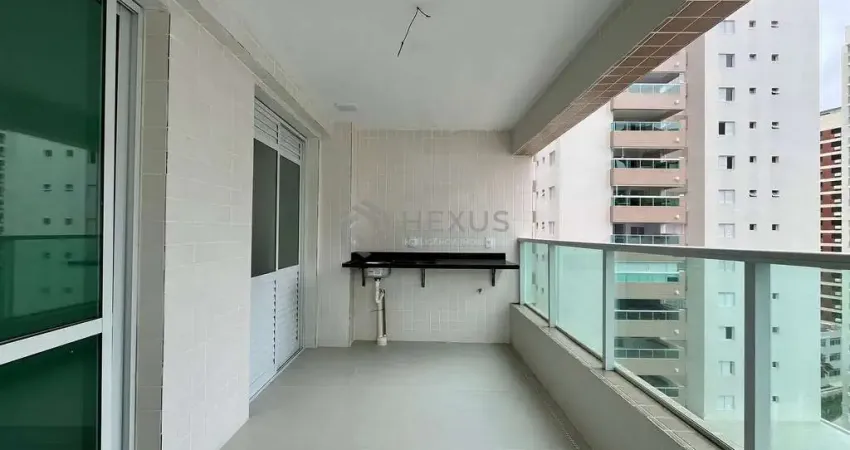 Apartamento com varanda gourmet e lazer completo a uma quadra da praia das asturias, guaruja