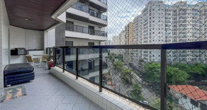 Apartamento com varanda gourmet e lazer a duas quadras da praia das pitangueiras, guaruja
