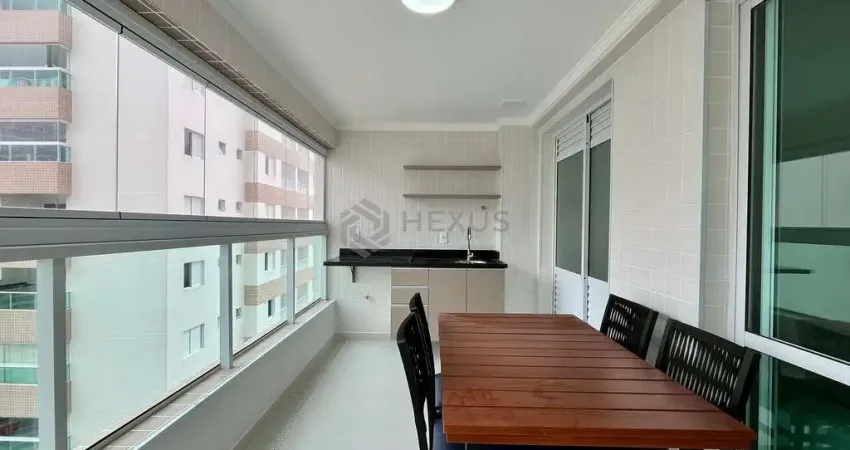 Apartamento reformado com varanda gourmet e lazer a uma quadra da praia das asturias, guaruja