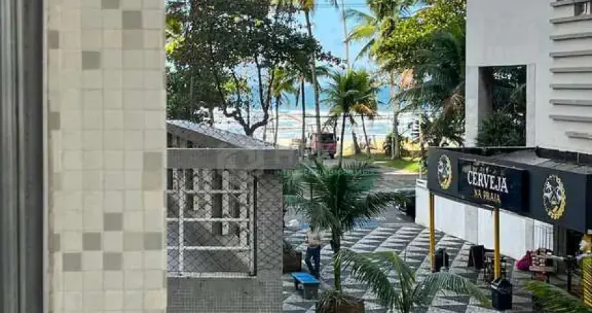 Apartamento com vista mar na quadra mar da praia das pitangueiras, guaruja