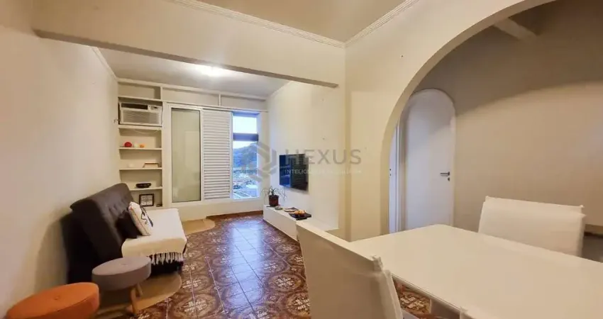 Apartamento mobiliado a uma quadra da praia das pitangueiras, guaruja