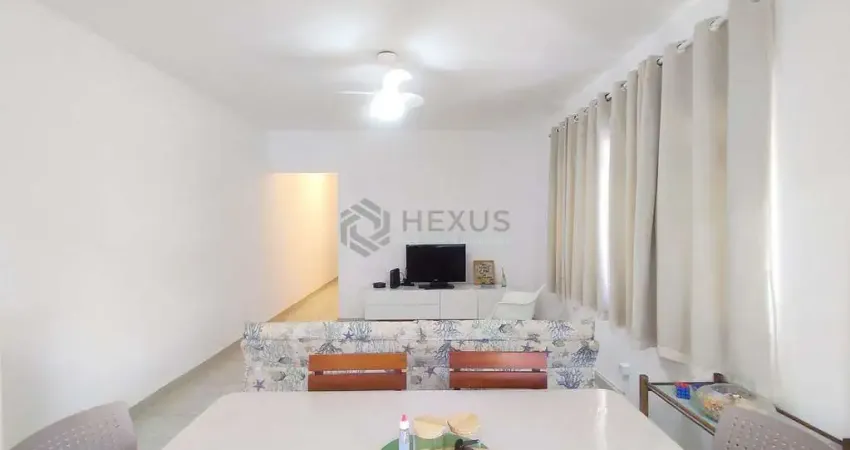 Apartamento com varanda a uma quadra da praia das asturias, guaruja