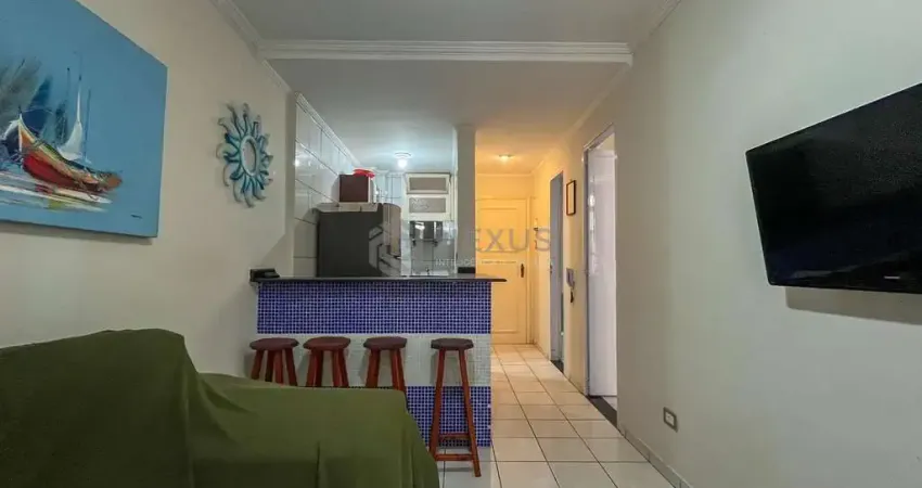 Apartamento com custo baixo a uma quadra da praia das pitangueiras, guaruja