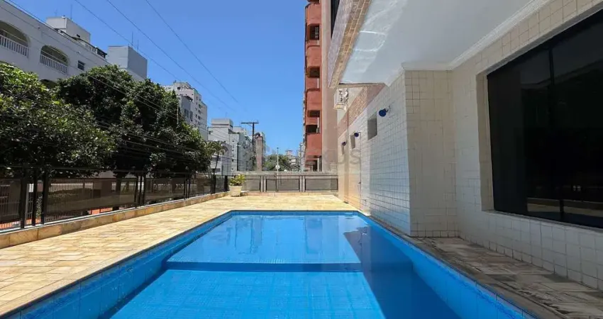 Apartamento com varanda e lazer na praia das asturias, guaruja