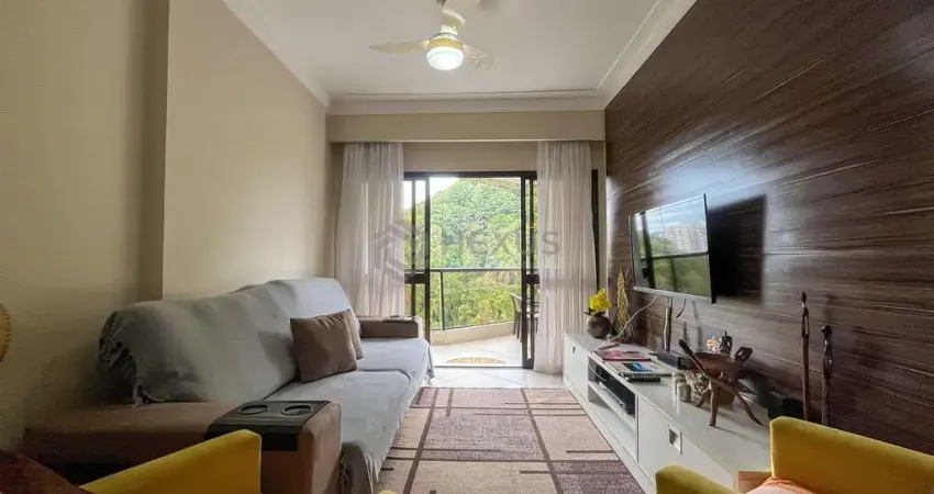 Apartamento beira mar com varanda e lazer na praia da enseada, guaruja