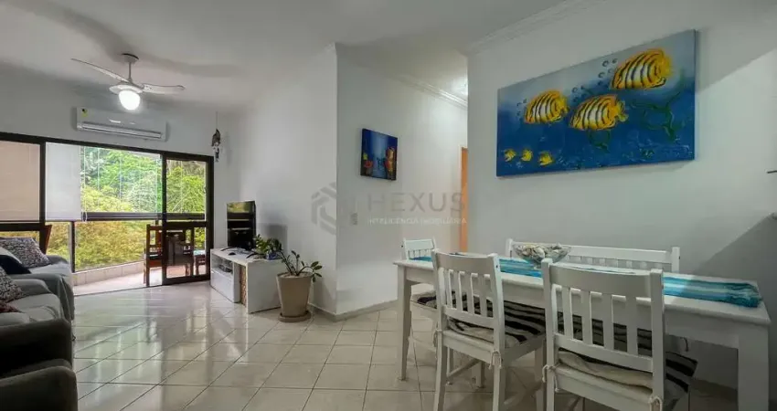 Apartamento beira mar com varanda e lazer na praia da enseada, guaruja