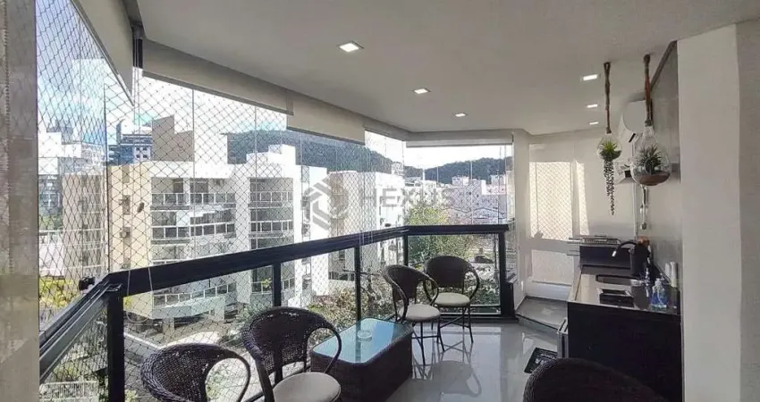 Apartamento com varanda gourmet na praia da enseada, guaruja
