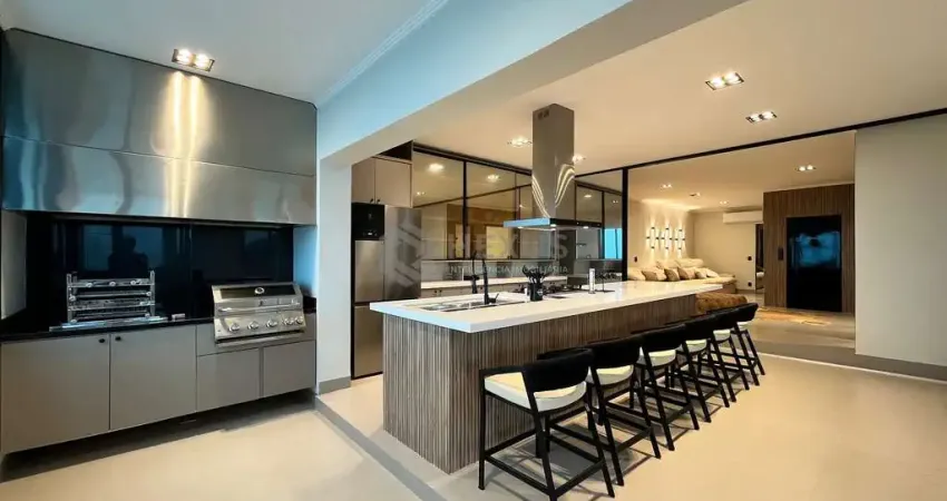 Apartamento reformado frente mar com varanda gourmet e lazer completo na praia das pitangueiras, gu