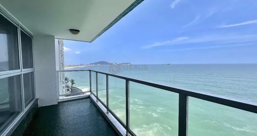 Apartamento, 3 quartos, frente mar com varanda e vista mar na praia das pitangueiras à venda, regiã