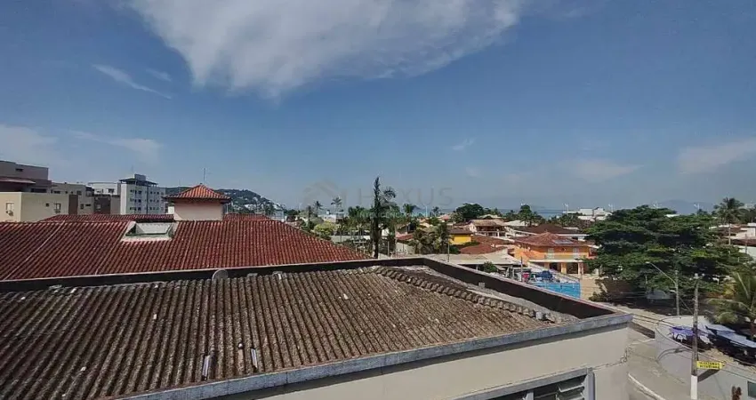Apartamento com varanda, vista mar e lazer na praia da enseada, guaruja