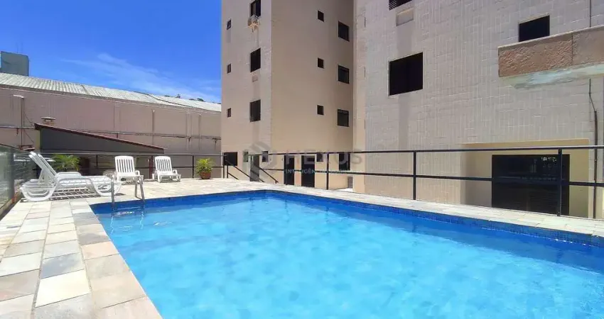 Apartamento reformado com varanda e lazer na praia das asturias, guaruja