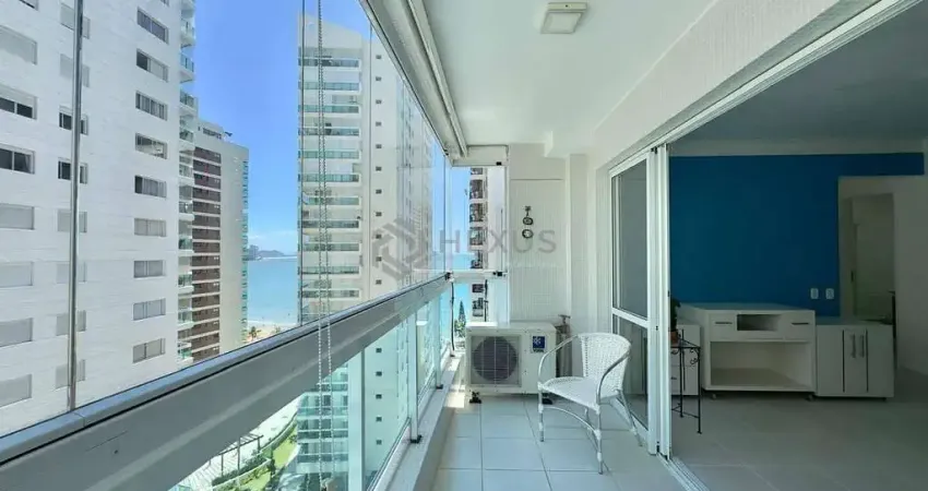Apartamento com varanda e lazer na beira mar da praia das asturias, guaruja
