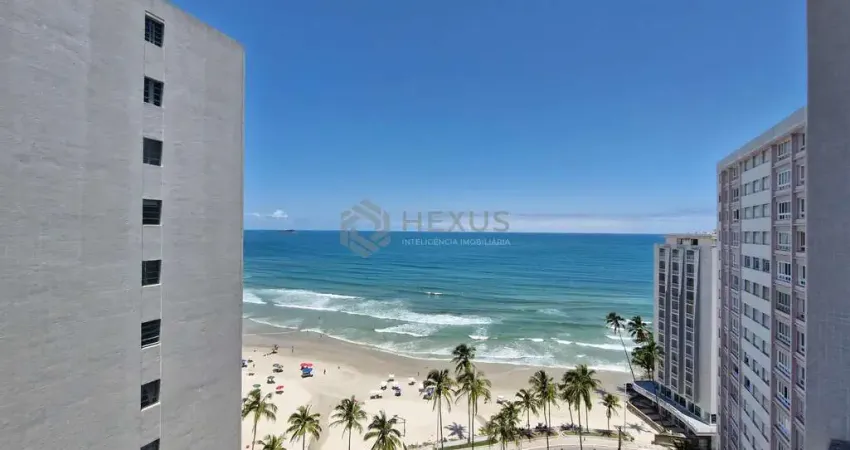 Apartamento frente ao mar na praia das pitangueiras à venda, guarujá-sp.